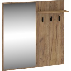 Spogulis ar drēbju pakaramo BOSS-19 L, Ozols artisan